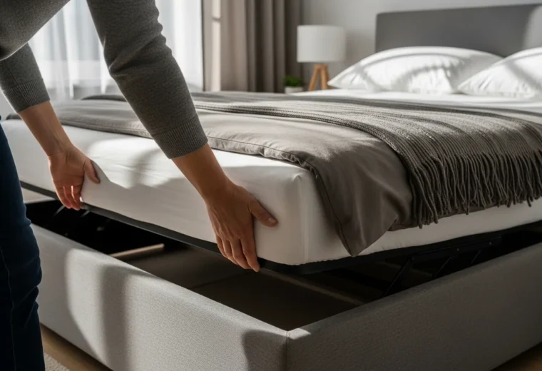 lit coffre chambre