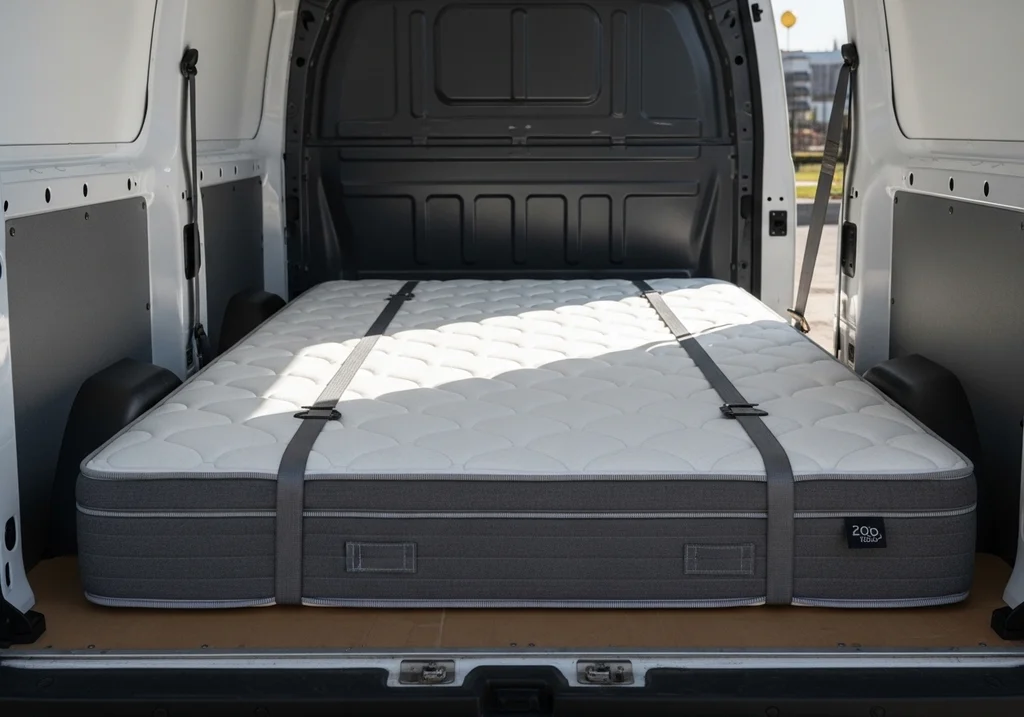 matelas transport camionnette